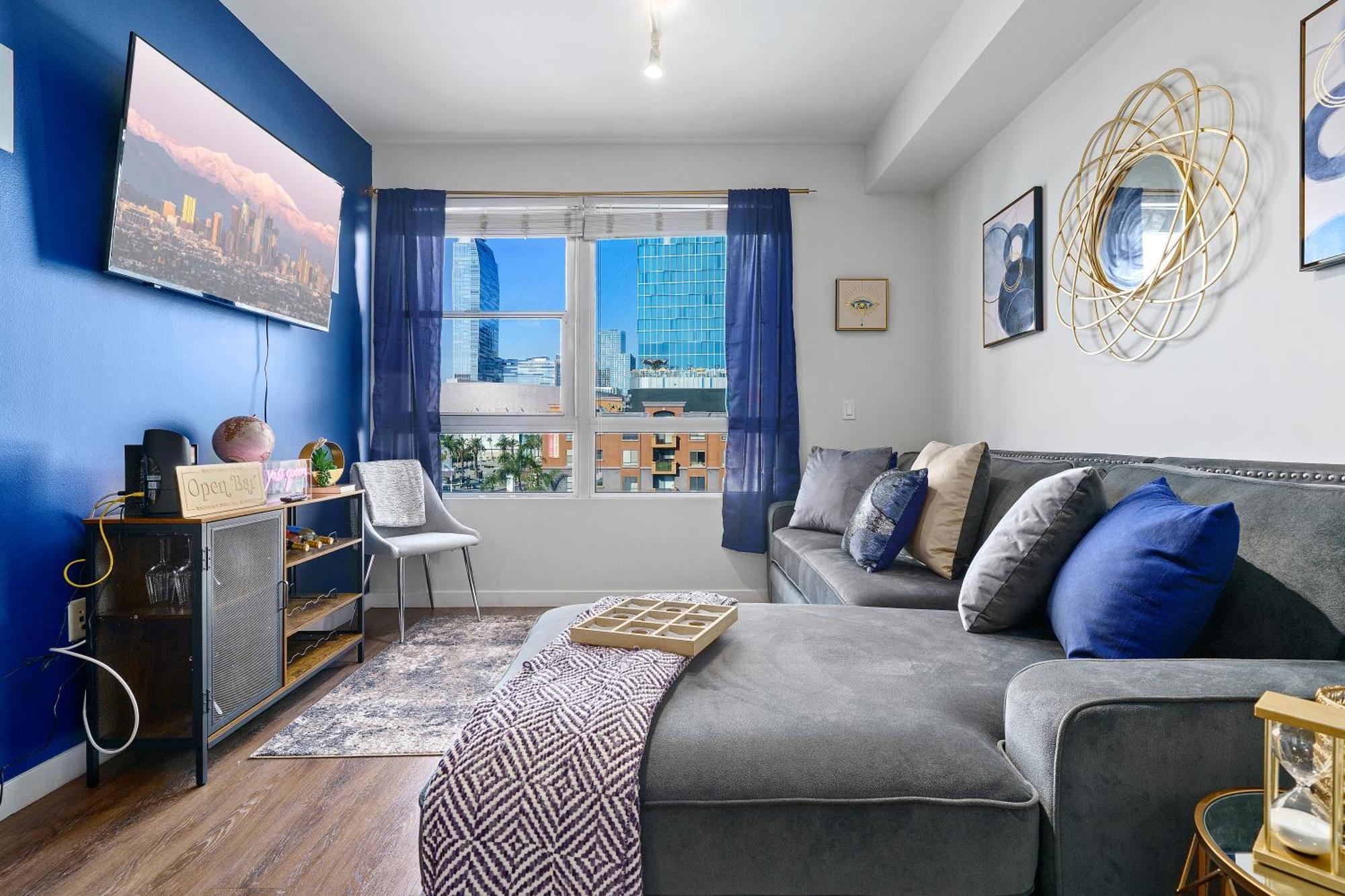 Апартаменти Dtla Escape Skyline Views With Luxury Amenities Лос-Анджелес Екстер'єр фото
